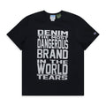 Denim Tears Black Most Dangerous T-Shirt