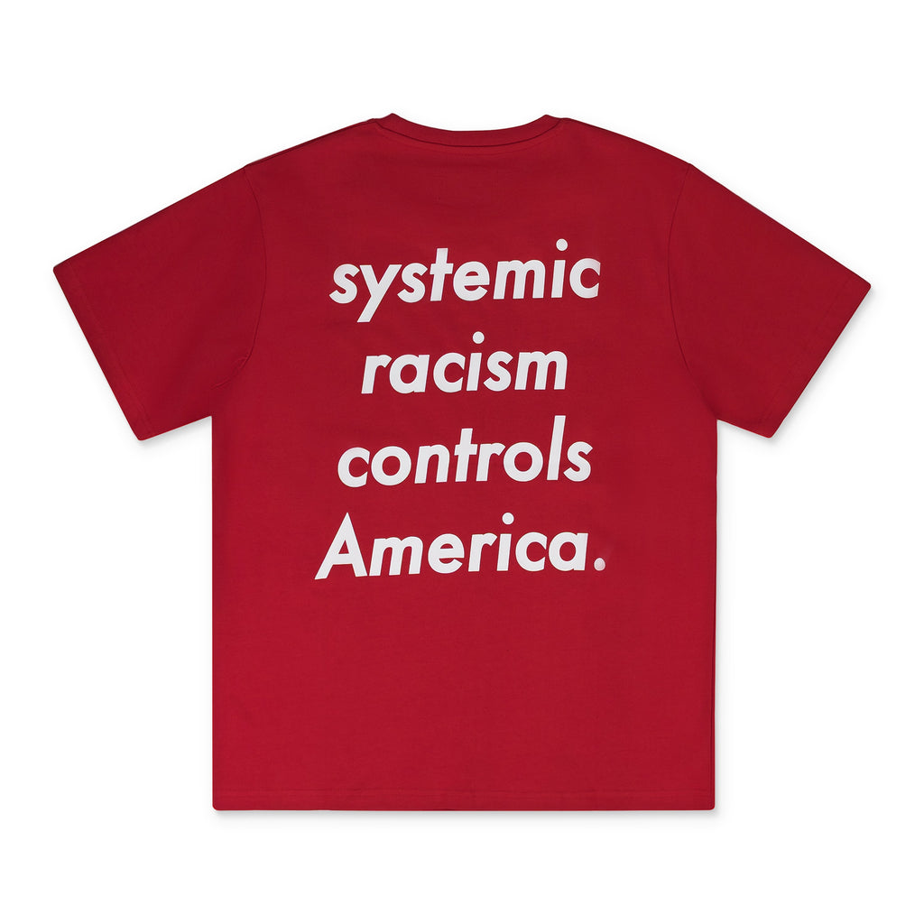 Denim Tears Red SCRA Graphic 1 T-Shirt